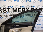 MERCEDES E-CLASS W213 SLN DRIVER FRONT DOOR OSF SILVER 2016-20 FMD556