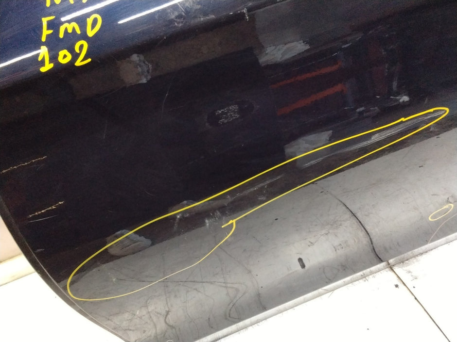MERCEDES C-CLASS W205 PASSENGER SIDE FRONT DOOR N/S/F COMPLETE BLUE FMD102