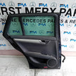 MERCEDES C-CLASS W204 PASSENGER REAR DOOR NSR BLUE 2008-14 COMPLETE FMD233