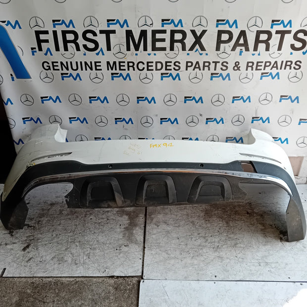 MERCEDES GLC C253 WHITE REAR BUMPER WHITE 2016 ON A2538850200 FMX94
