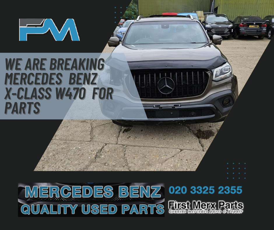 MERCEDES BENZ X-CLASS W470 BREAKING / FRONT & REAR BUMPER AND WINGS