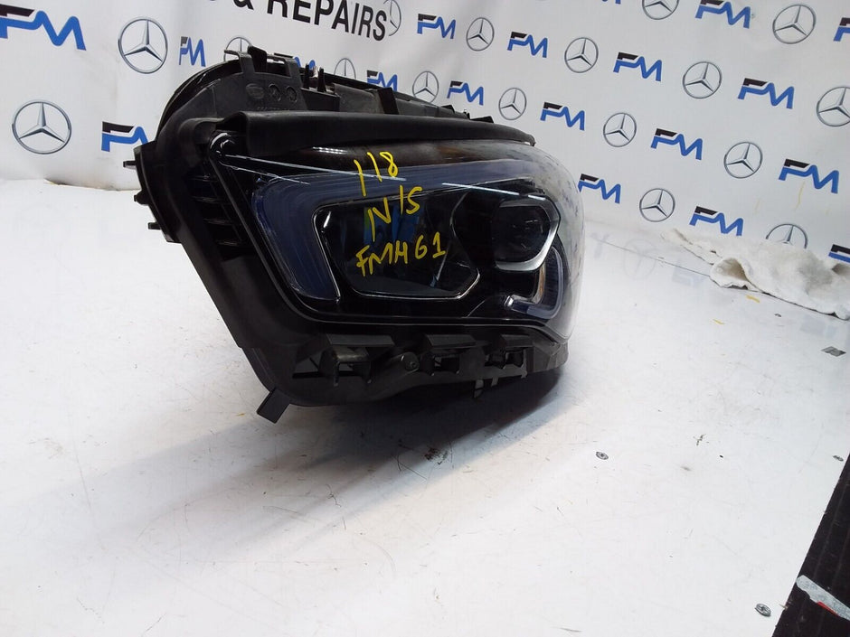 MERCEDES CLA W118 2020 LED HIGH PERFORMANCE HEADLIGHT LEFT N/S A1189062500 FMH61