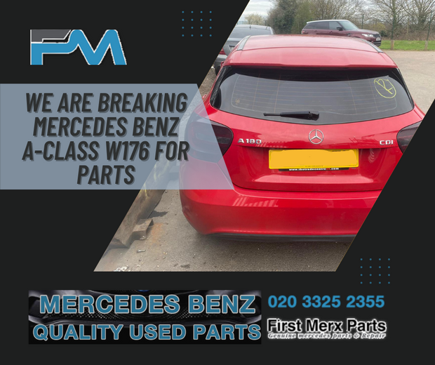 MERCEDES BENZ A-CLASS W176 -  BREAKING/SUSPENSION LEGS (ALL)