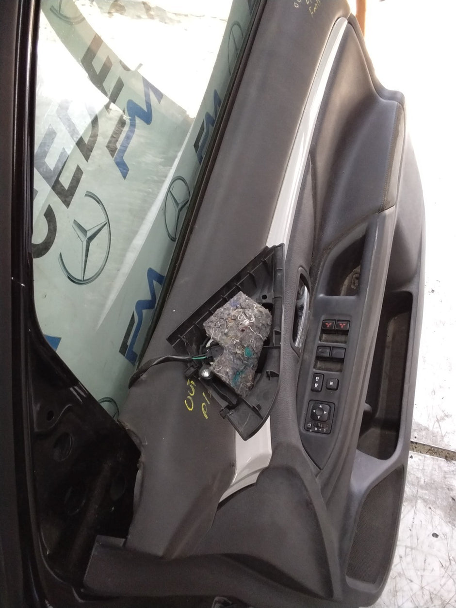MITSUBISHI OUTLANDER DRIVER FRONT DOOR OSF BLACK COMPLETE FMD577