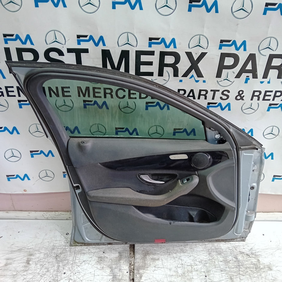 MERCEDES C-CLASS W205 PASSENGER FRONT DOOR NSF 2014 ON COMPLETE FMD382