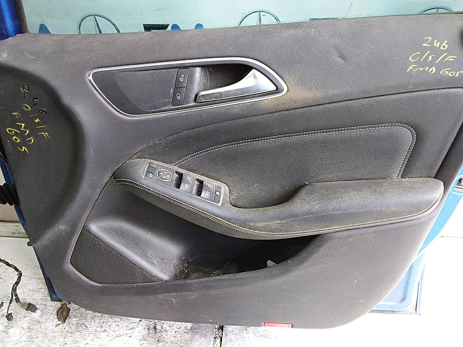MERCEDES B-CLASS W246 DRIVER FRONT DOOR OSF BLUE 2012-19 COMPLETE FMD605