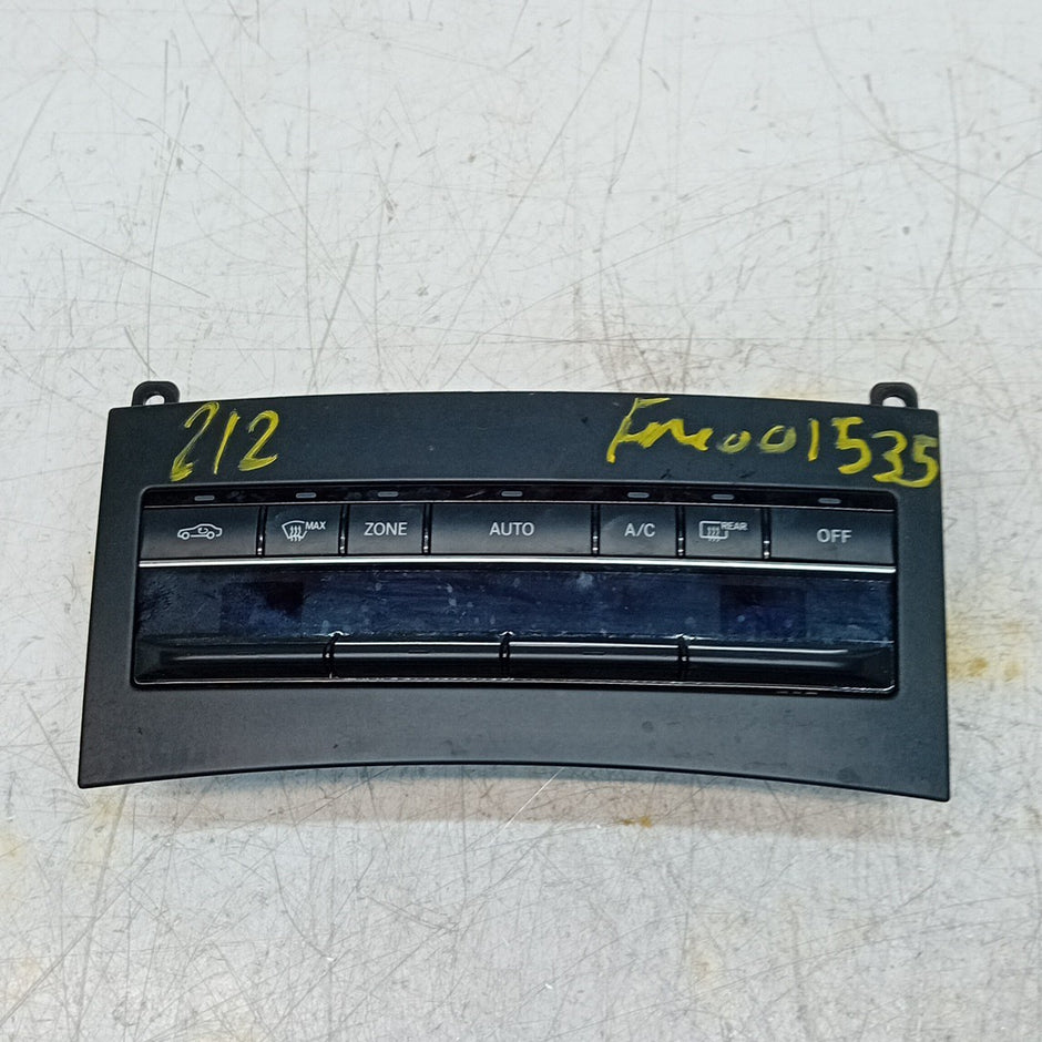 MERCEDES E-CLASS W207 W212 CLIMATE CONTROL PANEL A2129005018 2016 FM001535
