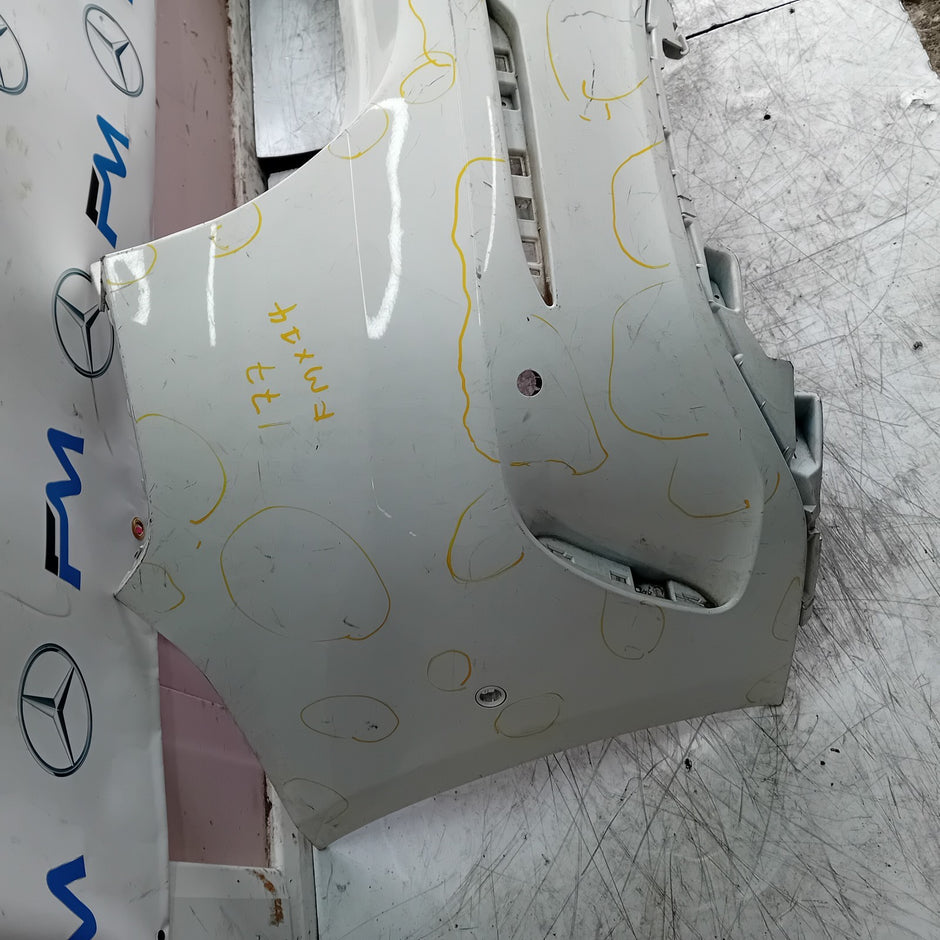 MERCEDES BENZ  A-CLASS W177 REAR BUMPER A1768850125 2018 WHITE FMX14
