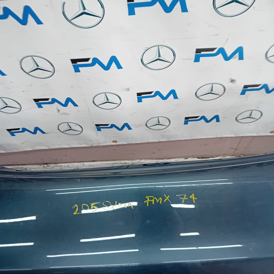 MERCEDES BENZ C-CLASS W205 SALOON REAR BUMPER GREY 2014 A2138850138 FMX74