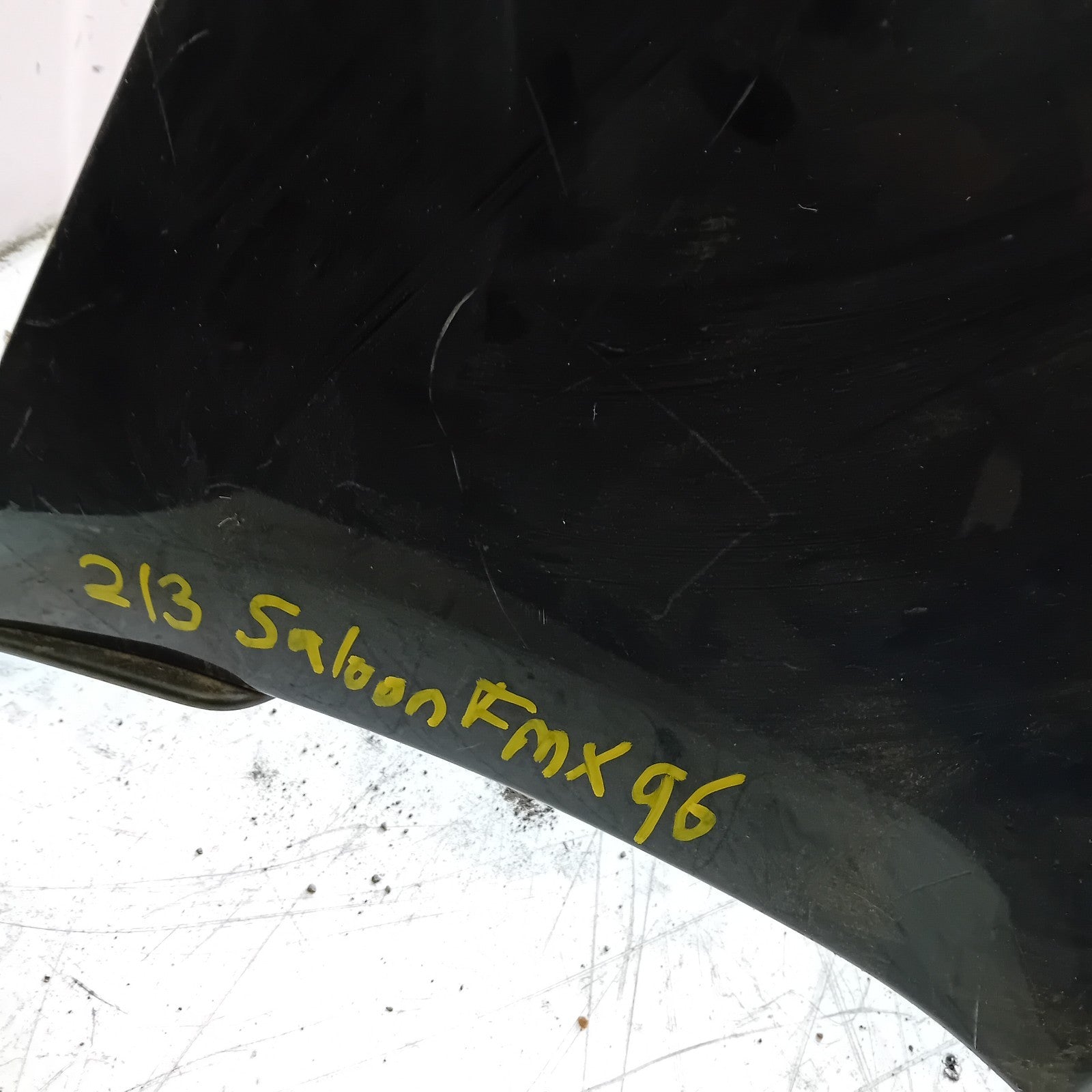 MERCEDES BENZ E-CLASS W213 SALOON BLUE REAR BUMPER 2016 ON A2138850001 FMX96