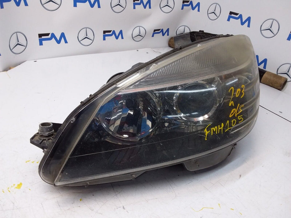 2008 MERCEDES C CLASS W203 W204 HEADLIGHT PRE FACELIFT PASSENGER NS FMH105