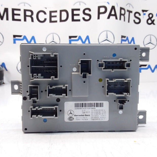 MERCEDES S-CLASS REAR SAM CONTROL MODULE W222 A2229006014 FM00380