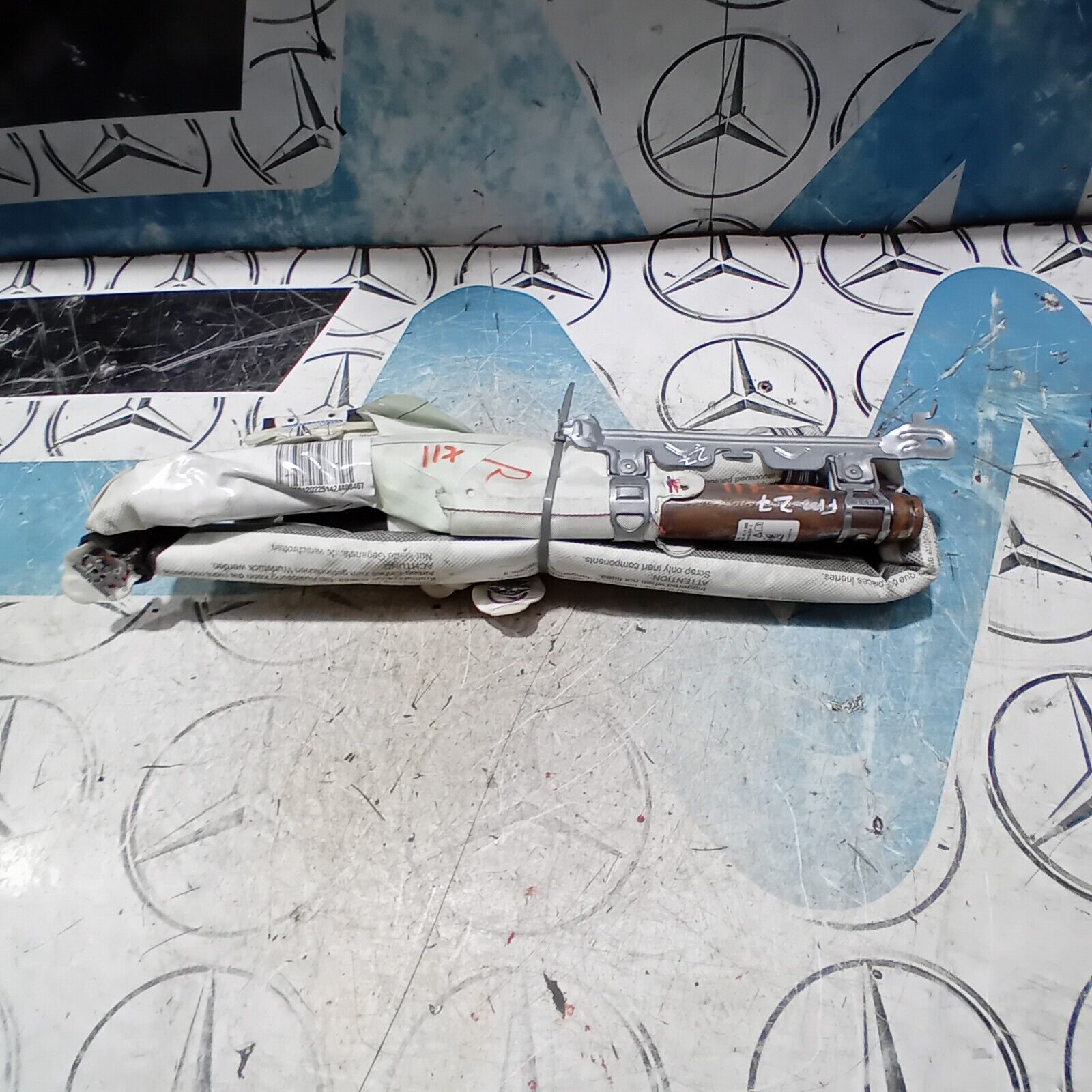 2017-2019 C117 MERCEDES CLA CURTAIN BAG RH DRIVER SIDE 4 DOOR SALOON 1178601202