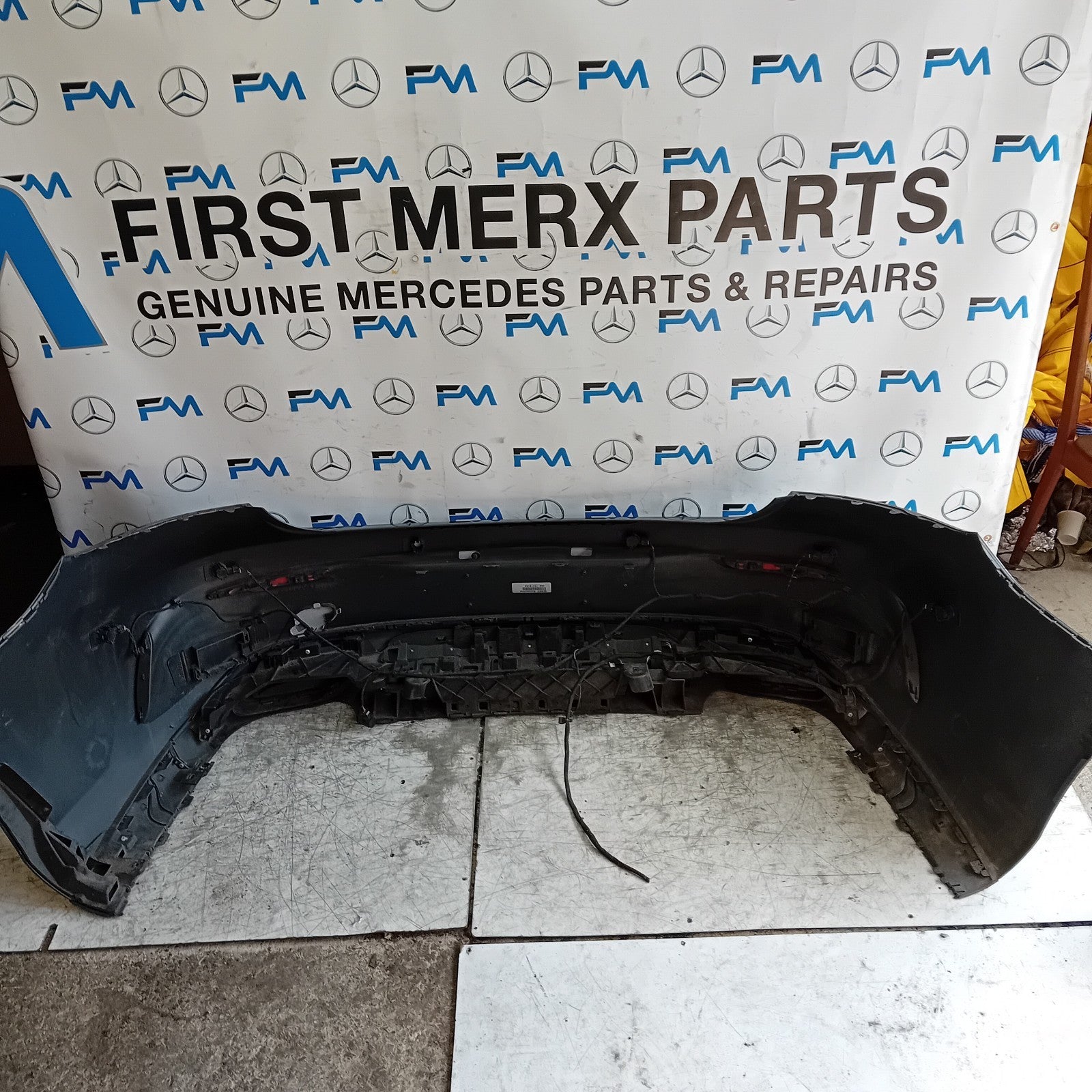MERCEDES E-CLASS C238 COUPE REAR BUMPER GREY 2016 ON A2388850138 FMX89