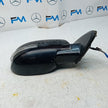 MITSUBISHI OUTLANDER MK3 DRIVER SIDE WING MIRROR OSF BLACK 2013 FMM62