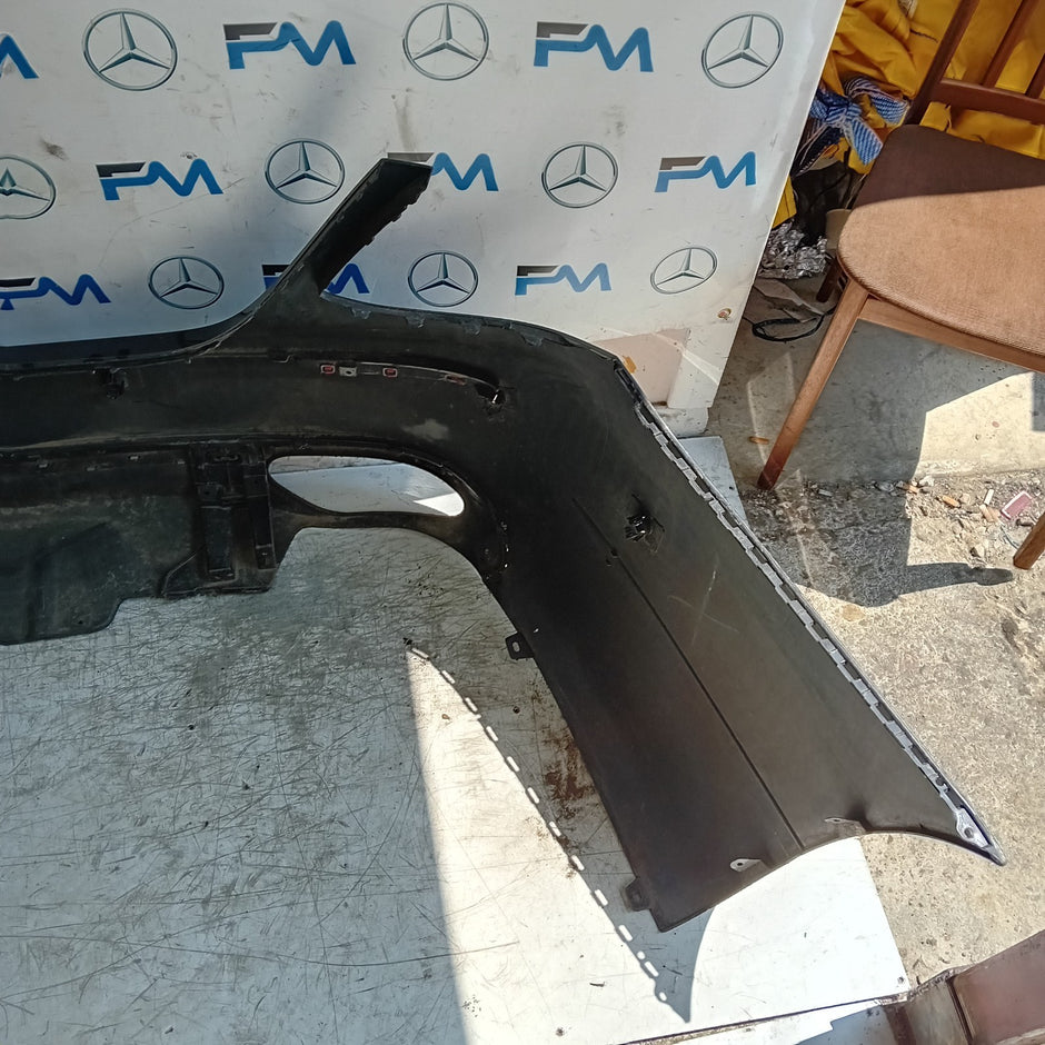 MERCEDES E-CLASS W213 SALOON REAR BUMPER 2016 A2138850025 BLACK COMPLETE FMX101