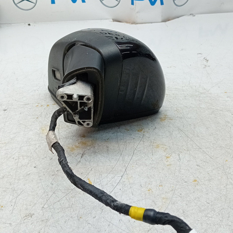 MERCEDES A-CLASS W177 DRIVER SIDE WING MIRROR BLACK A1778103601 PL 2018 ON FMM48