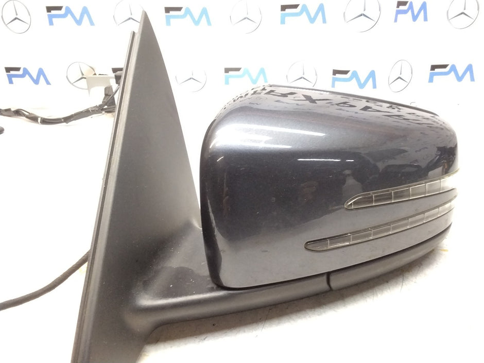MERCEDES C-CLASS  W204 PASSENGER SIDE WING MIRROR A2048106593 GREY FMM18