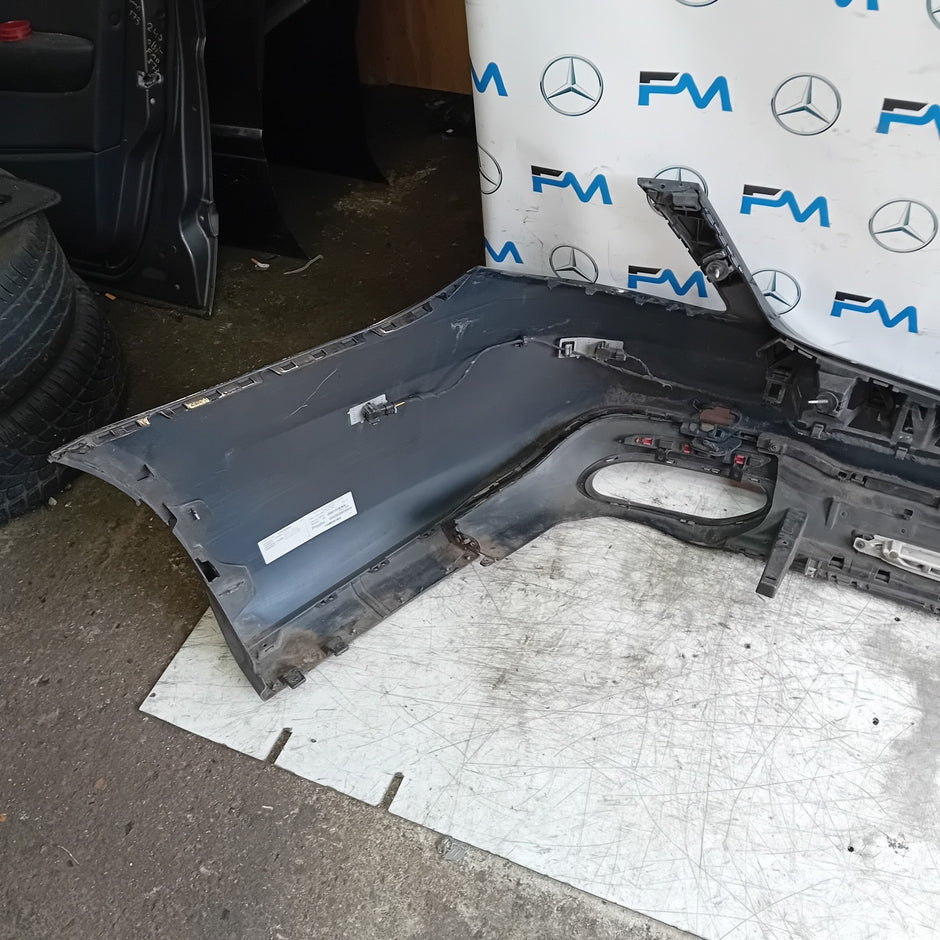 MERCEDES BENZ S-CLASS W222 SALOON REAR BUMPER BLUE 2014 ON A2228802601 FMX135