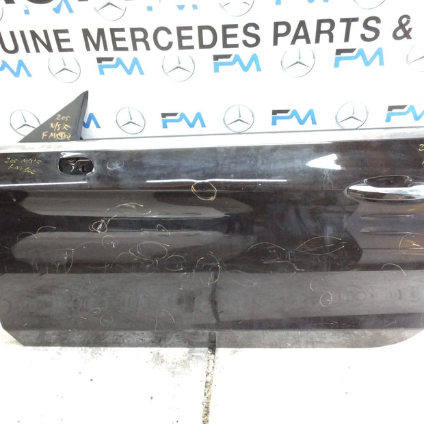 MERCEDES BENZ  C-CLASS W205 PASSENGER FRONT DOOR NSF BLACK 2014-21  FMD602