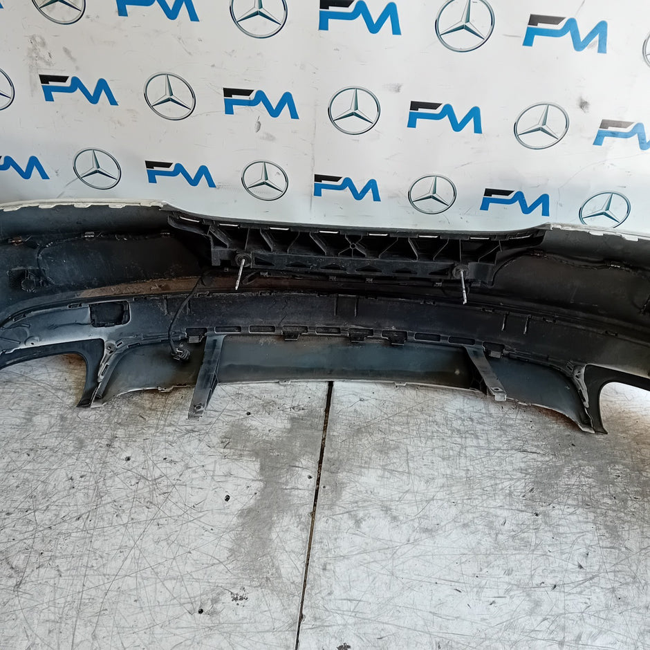 MERCEDES BENZ CLA W117  REAR BUMPER A1178850965 2016 WHITE COMPLETE FMX162