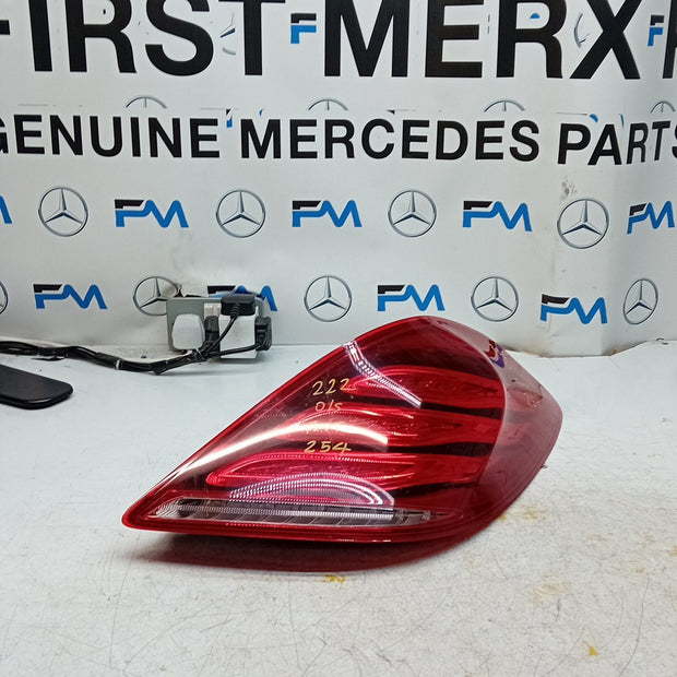 MERCEDES S-CLASS W222 DRIVER RIGHT OS REAR TAIL LIGHT A2229065501 FMT254