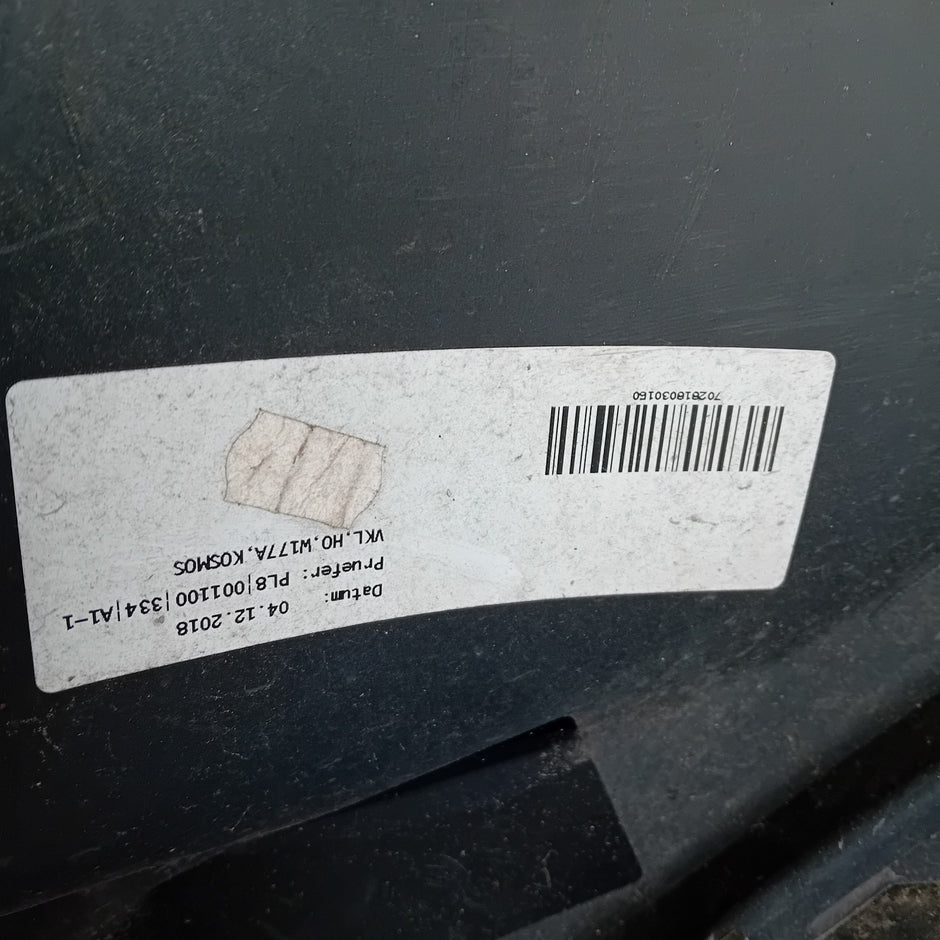 MERCEDES BENZ  A-CLASS W177 REAR BUMPER 2018 A1778851301 BLACK FMX22