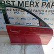 MERCEDES C-CLASS W204 SLN DRIVER FRONT DOOR OSF RED 2008-14 FMD456