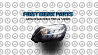 Mercedes C Class W205 AMG Left Passenger Side Led Headlight A2059066306 FM38