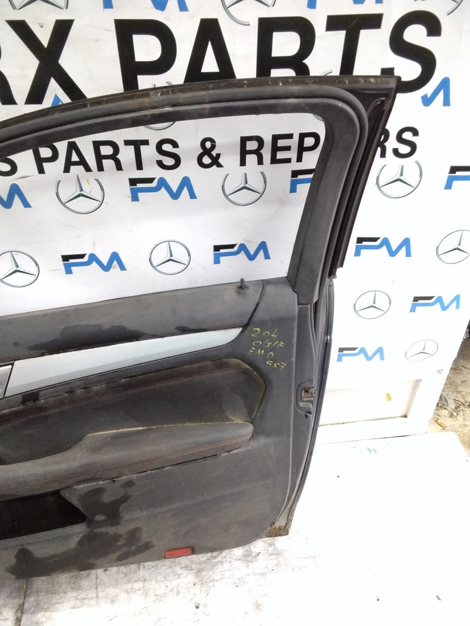 MERCEDES BENZ  C-CLASS W204 SLN DRIVER FRONT DOOR OSF GREY 2008-14 FMD557