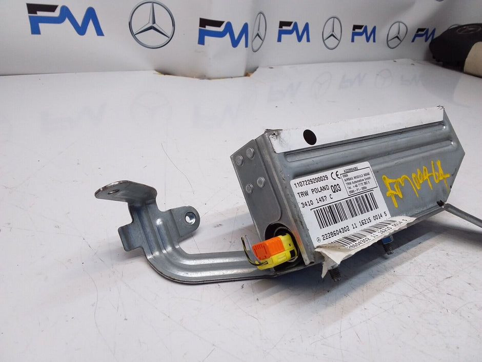 MERCEDES  S-CLASS W222 PASSENGER REAR SIDE  AIRBAG MODULE A2228604302 FM00464