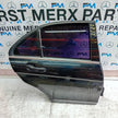 MERCEDES BENZ C-CLASS W204  DRIVER REAR DOOR OSR BLACK 2008-14 COMPLETE FMD236