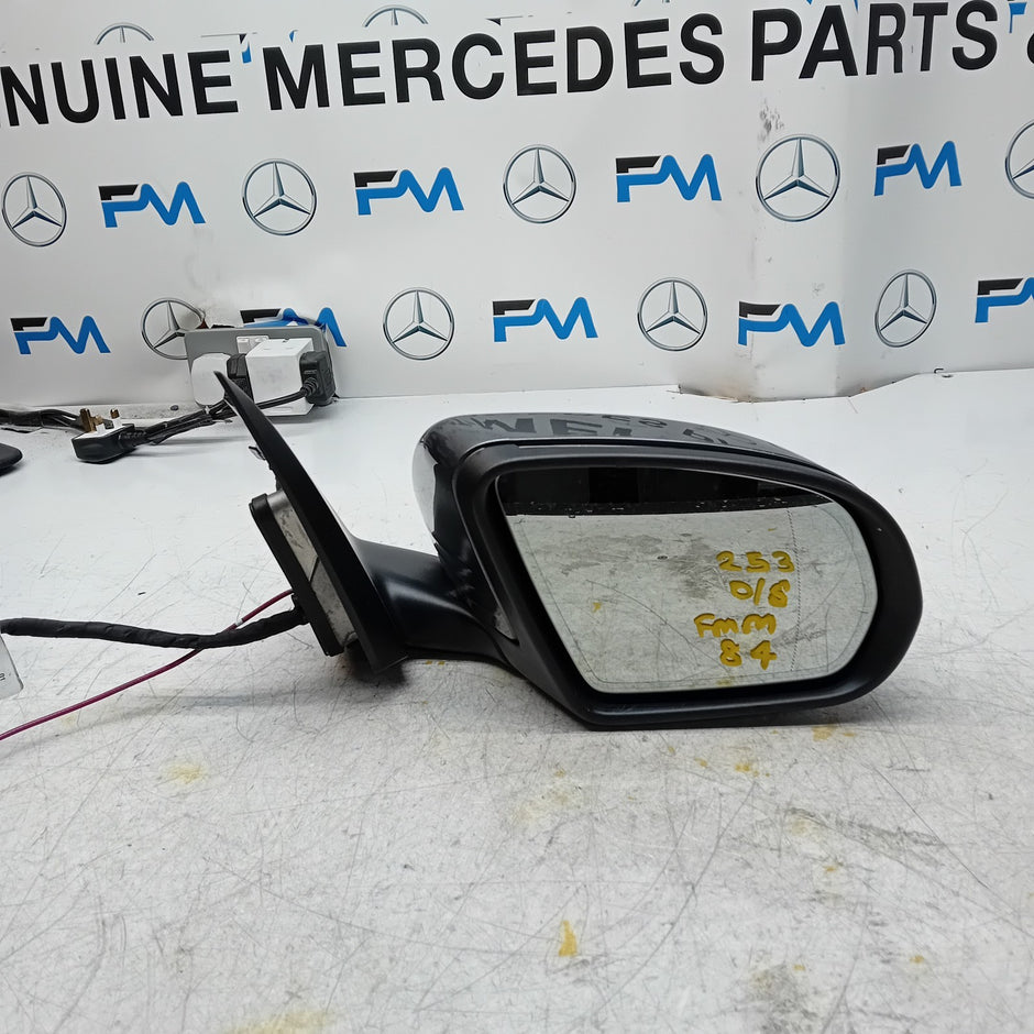 MERCEDES BENZ C-CLASS W253 DRIVER WING MIRROR OS GREY PL A2538103401 FMM84