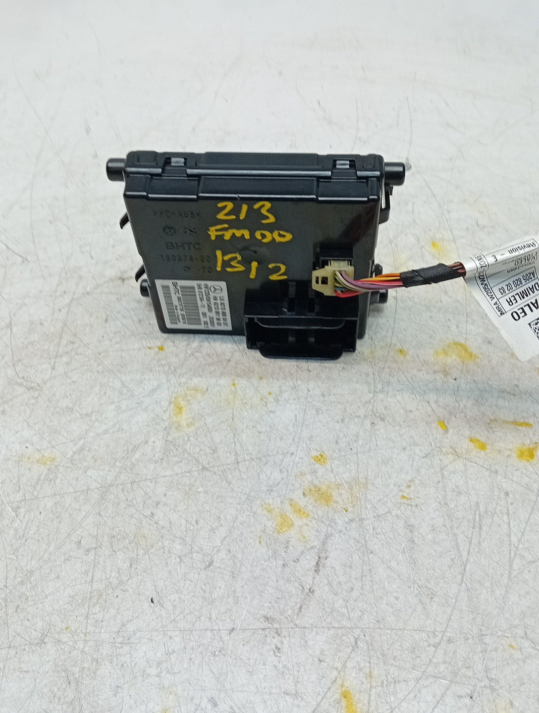 MERCEDES E-CLASS 2016 W213 AIR CONDITIONING CONTROL MODULE A2139000407 FM001312