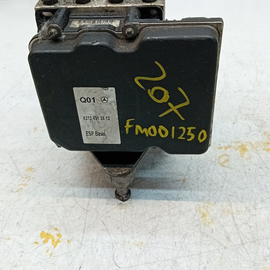 MERCEDES BENZ E-CLASS W207 ABS PUMP MODULE CONTROL UNIT A2124313512 FM001250