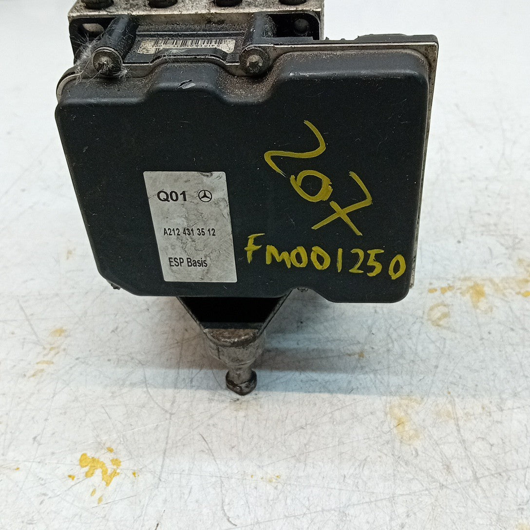 MERCEDES BENZ E-CLASS W207 ABS PUMP MODULE CONTROL UNIT A2124313512 FM001250
