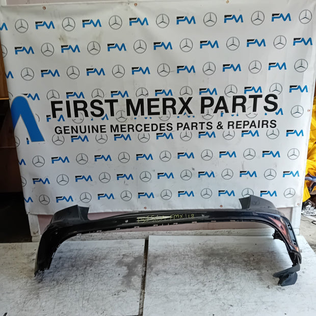 MERCEDES BENZ GLA X156 AMG REAR BUMPER BLACK 2014-19 A1568852425 FMX118