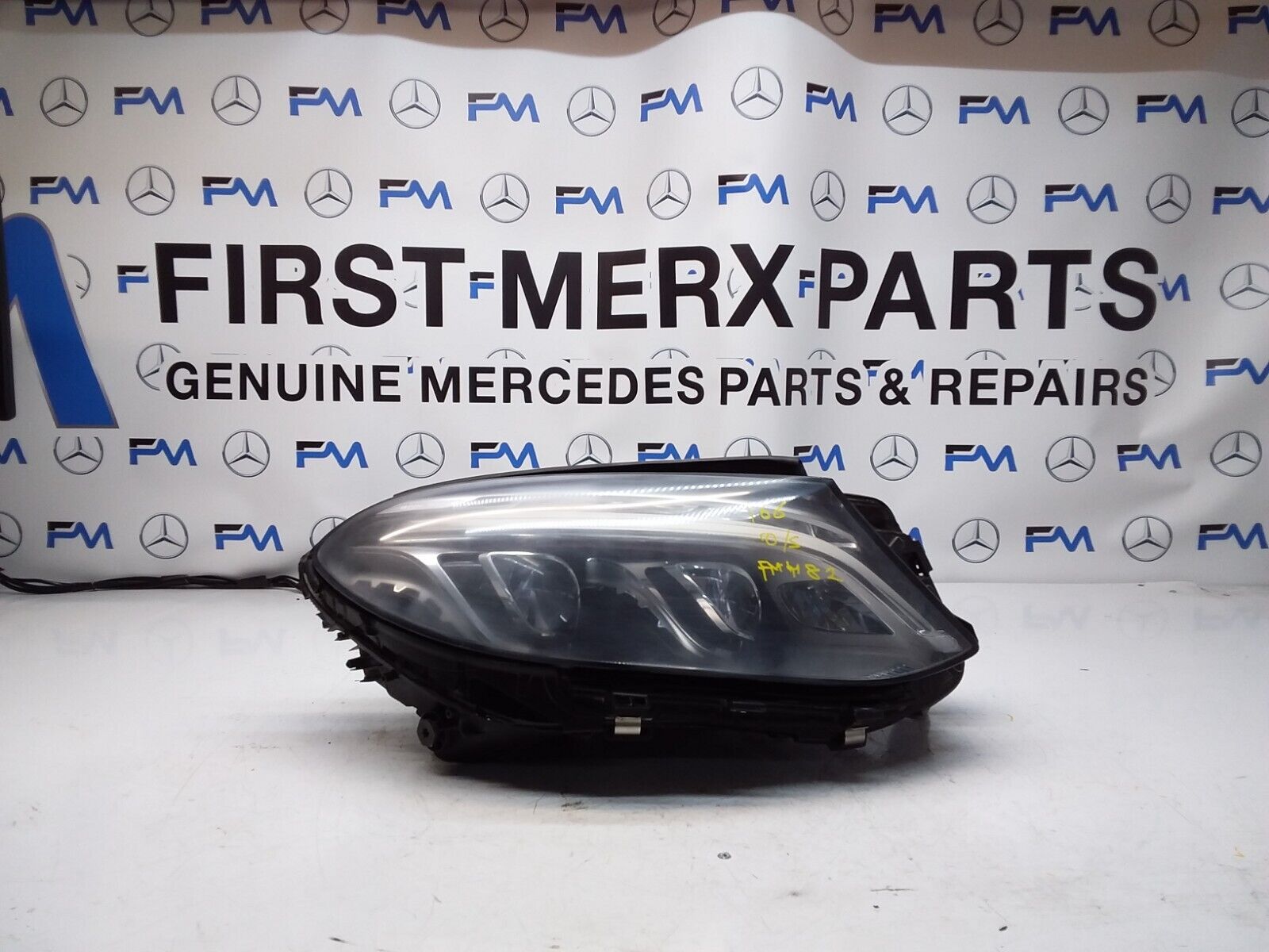 MERCEDES W166 GLE DRIVER O/S HEADLIGHT A16690622 FMH82 LED INTELLIGENT 