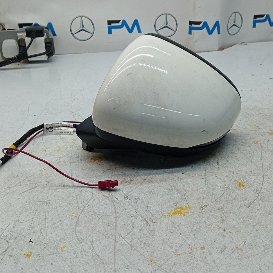 MERCEDES A-CLASS W177 PASSENGER WING MIRROR NS WHIT 2018 PL A1778109902 FMM59