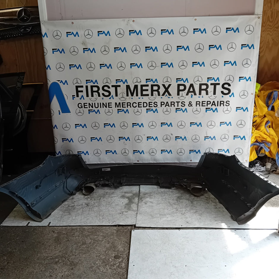 MERCEDES BENZ E-CLASS W212 REAR BUMPER GREY 2014 A2128854465 FMX127