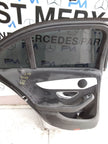 MERCEDES C-CLASS W205 SLN PASSENGER REAR DOOR NSR SILVER 2014 ON COMPLETE FMD339