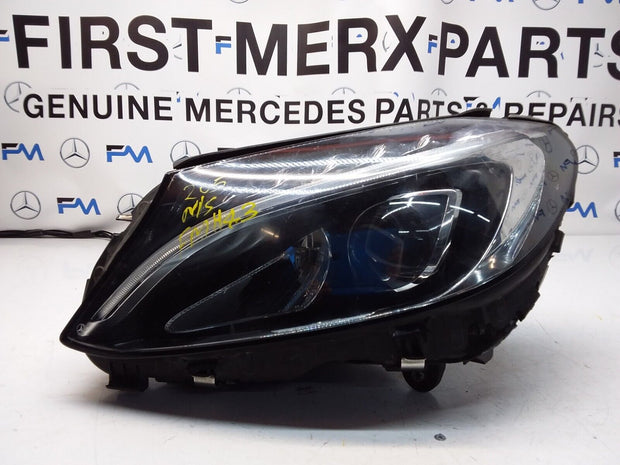 2018 MERCEDES C-CLASS W205 N/S Passenger Side Front Headlight A2059067503 FMH43 