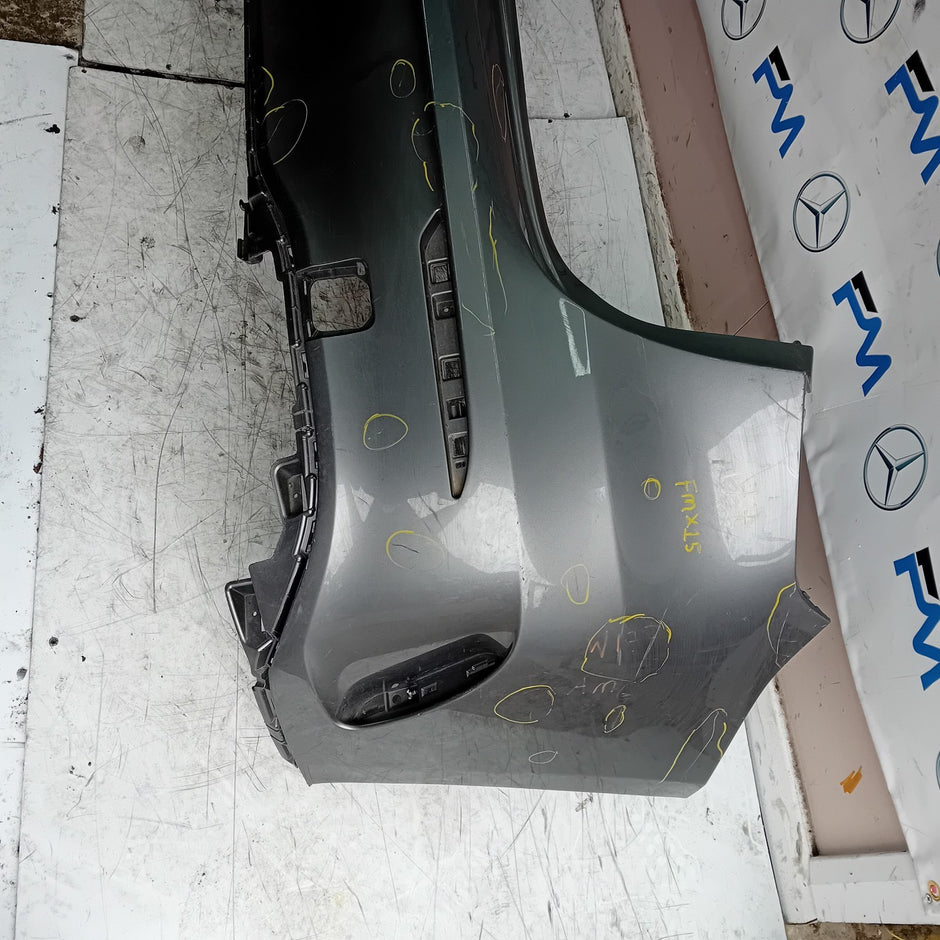 MERCEDES BENZ  A-CLASS W177 REAR BUMPER A1778854701 2018 GREY FMX15