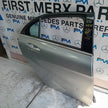 MERCEDES BENZ  A-CLASS W176 DRIVER REAR DOOR OSR 2012 SILVER COMPLETE FMD488
