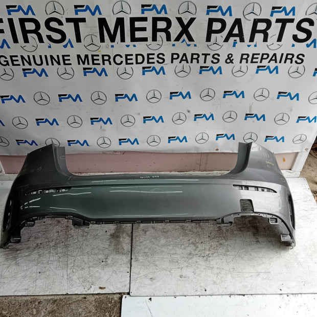 MERCEDES BENZ  A-CLASS W177 REAR BUMPER A1778854701 2018 GREY FMX15