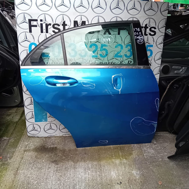 MERCEDES BENZ A-CLASS  W176  DRIVER SIDE REAR DOOR ( OFF SIDE REAR )