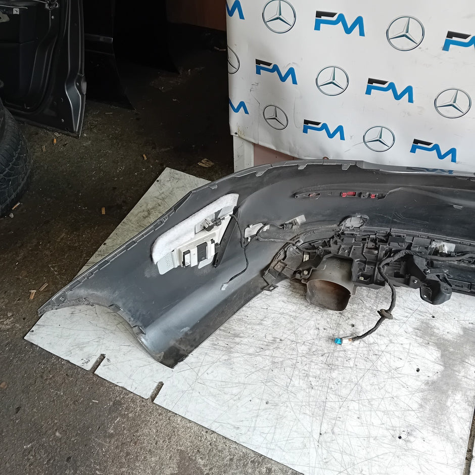 MERCEDES BENZ C-CLASS W205 COUPE REAR BUMPER 2015 GREY FMX60