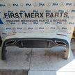 MERCEDES BENZ E-CLASS W213 SLN REAR BUMPER A2138850001 2016 WHITE FMX152