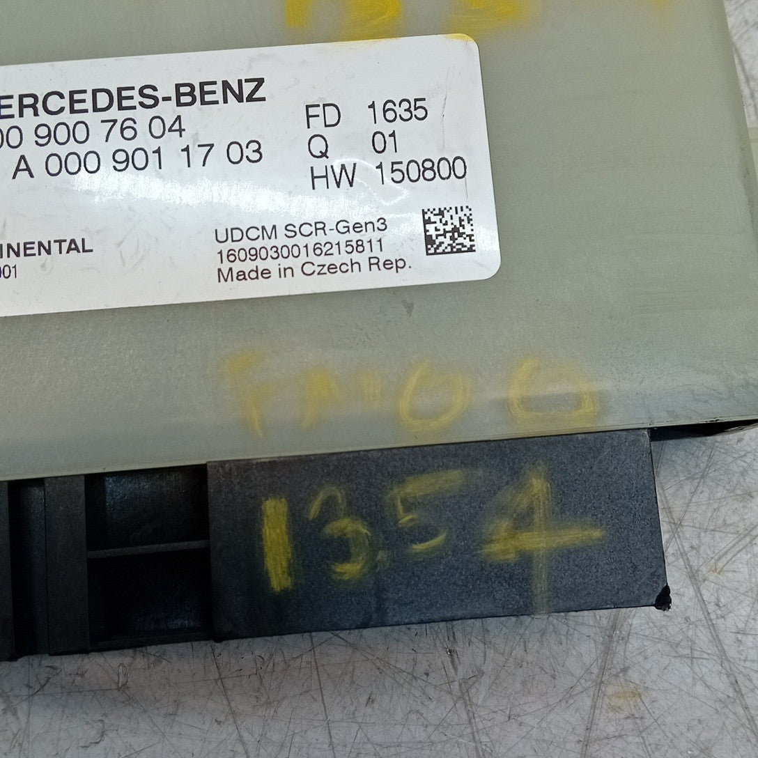 MERCEDES E-CLASS W213 ADBLUE SCR CONTROL UNIT EGR ECU A0009007604 FM001354