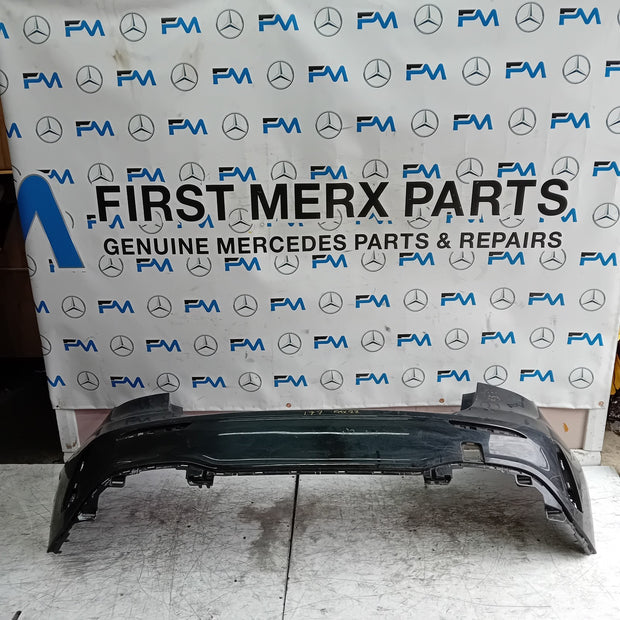 MERCEDES BENZ  A-CLASS W177 REAR BUMPER 2018 A1778851301 BLACK FMX22
